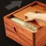 Nahrungserhalter & Lagerbehälter Massivholz versiegelter Reisbehälter Insektenschutz-Feuchtigkeitsfestes Mehl-Lagerbox Küchen-Getreidespeicher Glasbehälter Lebensmittel-Lagerung