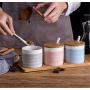 Mini Spice Jars Nordic creative seasoning set three-piece kitchen supplies