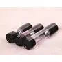 Bouteilles à Pompe Airless Erioctry 3PCS 30ML - Récipients Plastiques Vides Remplissables Noirs pour Cosmétiques, Crèmes, Produits de Toilette (30ML)