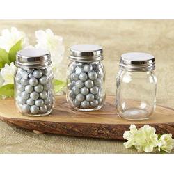 Kate Aspen Mini Glass Mason Jar Set, Party Favors, Party Decor, Arts and Crafts, Set of 12