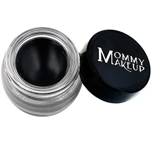 Mommy Makeup Waterproof Stay Put Gel Eyeliner with Semi-Permanent Micropigments - smudge-proof, long wearing, paraben-free - Black Beauty (Pure Black) Mommy Makeup Waterproof Stay Put Gel Eyeliner with Semi-Permanent Micropigments - smudge-proof, long wearing, paraben-free - Black Beauty (Pure Black)
