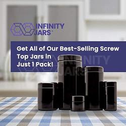 Infinity Jars Screw Top Gift Pack 50 ml-1 L