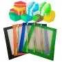 Matrice en Silicone SZBS 26ml Hexagonnelle avec Rod Métallique – Contenants pour Miel, Cire, Huile, Concentrés (Vert)