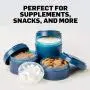 Bouteille BlenderBottle C01726 PRO STAK ProStak Twist n Lock Storage Jars Expansion 3-Pak with Pill Tray, Clairs/Teal
Bouteille BlenderBottle C01726 PRO STAK ProStak Twist n' Lock Storage Jars Expansion 3-Pak avec Plateau à Pilules, Transparent/Teal Bouteille BlenderBottle C01726 PRO STAK ProStak Twist n Lock Storage Jars Expansion 3-Pak with Pill Tray, Clairs/Teal
Bouteille BlenderBottle C01726 PRO STAK ProStak Twist n' Lock Storage Jars Expansion 3-Pak avec Plateau à Pilules, Transparent/Teal