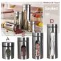 Glass Rubber Seal - Stainless Steel Visible Glass Sealed Cans Food Storage Jars Bottles
