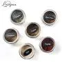 Magnetic Spice Jar Set With Stickers Stainless Steel Spice Tins Spice Storage Container Pepper Seasoning Sprays Tools (16)
