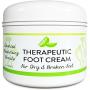 Shea Butter Moisturizing Foot Cream for Dry and Cracked Feet – Foot Care Lotion for Cracked Heels – Ultra- Hydrating Cream with Coconut Oil and Jojoba for Men and Women – 4oz