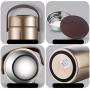 Food Flask Insulated 304 Stainless Steel Food Jar with Spoon Storage Bag and Multi-Purpose for Food 2.0 L Lunch Box,Rosegold