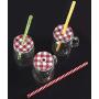 Juvale Mini Glass 4 Ounce Mason Jars with Lids and Straws (12 Pack), 3.5 x 3 x 2 Inches