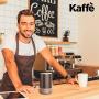 KF3030G Coffee Canister 21oz Glass Storage Container by Kaffe - BPA Free Stainless Steel with Airtight Lid