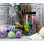 32oz Clear Plastic Jars with Black Ribbed Lids (6 pack): BPA Free PET Quart Size Canisters for Kitchen & Household Storage of Dry Goods, Peanut Butter, and More 32oz Clear Plastic Jars with Black Ribbed Lids (6 pack): BPA Free PET Quart Size Canisters for Kitchen & Household Storage of Dry Goods, Peanut Butter, and More