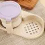 Ensemble de Pots à Épices en Verre DUDDP avec 4 Couteaux de Service - Base Antidérapante, Récipient à Épices et à Condiments pour Cuisine, Ustensiles de Cuisine Ensemble de Pots à Épices en Verre DUDDP avec 4 Couteaux de Service - Base Antidérapante, Récipient à Épices et à Condiments pour Cuisine, Ustensiles de Cuisine