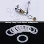 Silicone Sealing Gasket, 10pcs/Set 1.5" 50.5mm Food Grade Silicone Safety Ring Washer Sanitary Clamp Ferrule Silicone Sealing Gasket for Food Beer Beverage Silicone Sealing Gasket, 10pcs/Set 1.5" 50.5mm Food Grade Silicone Safety Ring Washer Sanitary Clamp Ferrule Silicone Sealing Gasket for Food Beer Beverage