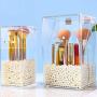 Makeup Beads for Brushes,AIYoo Art Faux Pearls 1500 pcs for Lipstick, Mascara, Eyeliner,Makeup Brush Holder Organizer, Highlight Plastic Round Pearls,Diameter 8mm