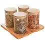 Glass Sealed Jars, Moisture-Proof Kitchen Food Containers, Storage Of Spices/Biscuits/Oatmeal/Coffee Beans Glass Sealed Jars, Moisture-Proof Kitchen Food Containers, Storage Of Spices/Biscuits/Oatmeal/Coffee Beans