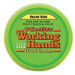 OKeeffes Working Hands 6.8oz Value Size Jar - Healthy Feet Cream 3.2oz Jar, Combo Set