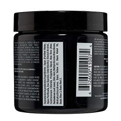 Manic Panic Raven Black Hair Dye – Classic High Voltage - Semi Permanent Hair Color - Cool Black Shade With Blue Undertones - For Dark, Light Hair - Vegan, PPD & Ammonia Free - For Coloring Hair