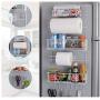 YAONIEO 5-Tires Space Saving Refrigerator Side Storage Rack Kitchen Spice Jars Shelves Holder White