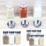 JUSTDOLIFE Seasoning Bottle Set Fashion Salt Container Spices Bottle Spice Container for Pepper