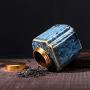Ceramic Tea Box Storage Box Dried Fruit Coffee Bean Storage Box Storage Tank Ceramic Canister Ceramic Jar,12