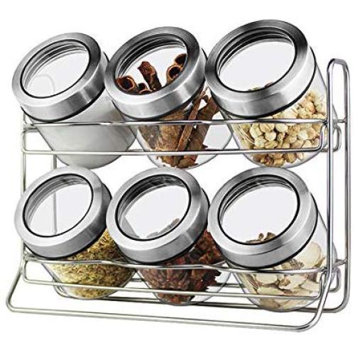 Glass Sealed Jars, Moisture-Proof Kitchen Food Containers, Storage Of Spices/Salt/Pepper