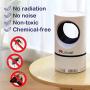 RUNADI Mosquito Killer - Gnat Trap Indoor - Effectively Trapping Mosquitoes, Gnats, Flies, and Tiny Insects - Insect Killer Lamp with 12 Sticky Boards