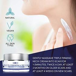 HSBCC Neck Firming Cream with Peptides,Neck Cream,Neck Moisturizer Cream,Anti Wrinkle Anti Aging Neck Lifting Cream for Neck, Advanced Stem Cell + Collagen Formula For Tightening & Lifting Sagging Ski