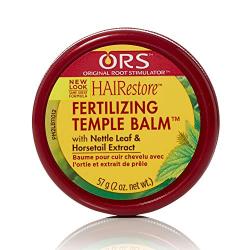 ORS HAIRestore Fertilizing Temple Balm with Nettle Leaf and Horsetail Extract 2 oz (Pack of 2)