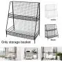 Étagères de rangement en fil à 2 niveaux pour salle de bain, organiseur de cosmétiques, rangement pour tiroir, étagère de rangement de cuisine, support de pot de rangement. Étagères de rangement en fil à 2 niveaux pour salle de bain, organiseur de cosmétiques, rangement pour tiroir, étagère de rangement de cuisine, support de pot de rangement.