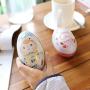 Christmas Candy Jar, Cute Easter Egg, Xmas Decor Party Decor Container Gift (Colorful), Gift Bottle Holder