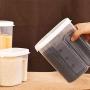 Lebensmittelbehälter – Lebensmittel-Aufbewahrungsboxen für Küche – Organisationsbehälter aus lebensmittelechtem Kunststoff, 3L (Farbe: 3L)