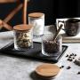 YL LY Home Hammer Glass Sealed Cans Storage Tank Tea Flower Tea Pot 200Ml