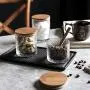 YL LY Home Hammer Glass Sealed Cans Storage Tank Tea Flower Tea Pot 200Ml