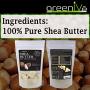 GreenIVe - 100% Pure Shea Butter - Raw - Exclusively on Amazon (8 Ounce Jar)
