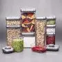 OXO SteeL 10-Piece Airtight POP Food Storage Container Set OXO SteeL 10-Piece Airtight POP Food Storage Container Set