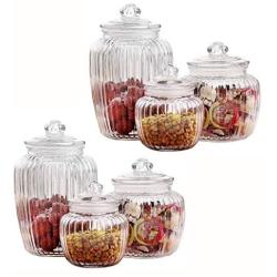 Glass Sealed Jars, Moisture-Proof Kitchen Food Containers, Storage Kimchi/Walnut/Cereal/Oatmeal