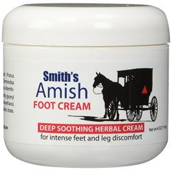 Smiths Amish Foot Cream Deep soothing herbal cream for intense foot and leg discomfort including burning, cramping & restlessness sensations