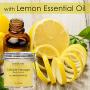MAJESTIC PURE Cellulite Massage Body Scrub Infused with Lemon and Grapefruit Essential Oils - Exfoliates, Soothes, Relaxes, and Tightens Skin - 10 oz