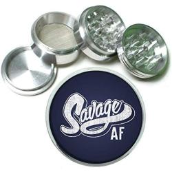 Savage AF Aluminum Tobacco Herb Spice Grinder