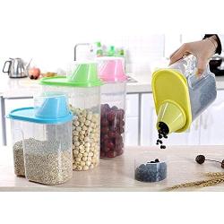 Transparent Plastic Sealed Fresh-keeping Food Storage Container Jar Food Storage Organizer Sets