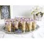 Round Cylinder Apothecary Glass jar with locking lid clamp closure (24) Round Cylinder Apothecary Glass jar with locking lid clamp closure (24)