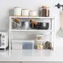 GBX Kitchen Cabinet Shelf Organiser,Shelf Racks Home Storage Retractable Shelf Bowl Pot Seasoning Jar Storage Rack GBX Kitchen Cabinet Shelf Organiser,Shelf Racks Home Storage Retractable Shelf Bowl Pot Seasoning Jar Storage Rack