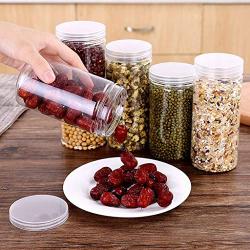 Hot Sale！KingWo Kitchen Storage Box,Airtight Dry Food Grain Transparent Convenient Sealing Food Preservation Plastic Fresh Pot Container (A)