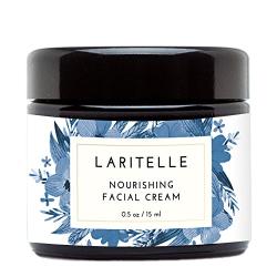 Laritelle Organic Facial Moisturizer, Rejuvenating, Nourishing, Vitamins and Antioxidants-rich Day/Night Cream for Cellular Rejuvenation, Collagen Support & Diminishing Visible Signs of Aging, 0.5 oz