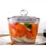 Daycount Japan Style Pickles Tank Thickening Glass Stone Bottle Pickle Mason Jar (L: 130x95mm/ 5.1x3.7) Daycount Japan Style Pickles Tank Thickening Glass Stone Bottle Pickle Mason Jar (L: 130x95mm/ 5.1x3.7)