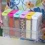 YAHUA LI Spice Jar Seasoning Box 6Pcs/Set ，Kitchen Spice Storage Bottle Jars Transparent Salt Pepper ，Cumin Powder Box Tools ，for The Kitchen