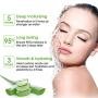 SKYMORE Facial Aloe Mask,Natural Pure Aloe Vera Gel, Soothing & Moisture Aloe Vera Foam Cleanser, Sunburn, Dry Skin, Facial Moisturizing- 220 g, 7.76 fl.oz