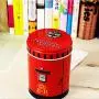 Practical Container Double Cover Food Tea Pot Candy Storage Tins Canister Box - Red, 9x6.5cm Practical Container Double Cover Food Tea Pot Candy Storage Tins Canister Box - Red, 9x6.5cm
