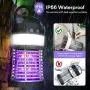 Électrochoc/Insecticide Électrique à Énergie Solaire, Tueur de Moustiques et Insectes, 3000V, Résistant à l'Eau, Piège Rechargeable pour Intérieur et Extérieur, Maison, Cuisine, Patio, Jardin, Camping Électrochoc/Insecticide Électrique à Énergie Solaire, Tueur de Moustiques et Insectes, 3000V, Résistant à l'Eau, Piège Rechargeable pour Intérieur et Extérieur, Maison, Cuisine, Patio, Jardin, Camping