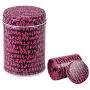 6PCS Zinn-Dosen Teedose Teebehälter Doppelverschluss Dosen Aufbewahrungsbehälter (Zufällige Farbe)
